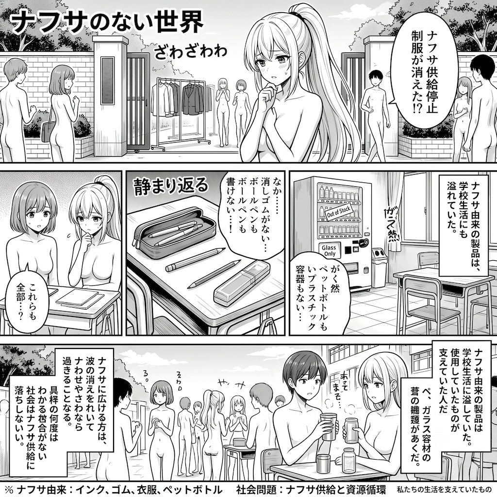 [第1話] ナフサの無い世界：学校編
