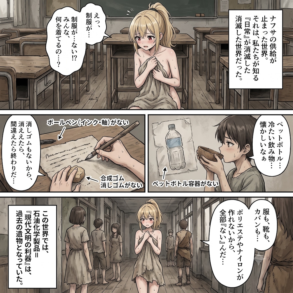 [第1話] ナフサの無い世界：学校編