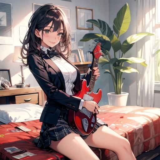 ギター少女 | の人気AIイラスト・グラビア