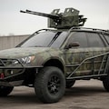 レガシィアウトバック軍用車 3枚目