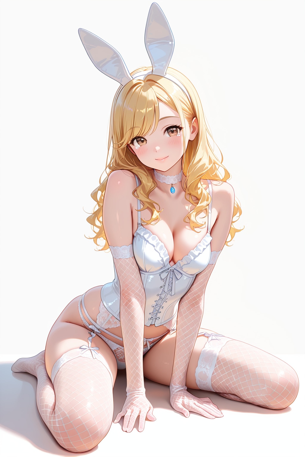 白バニー