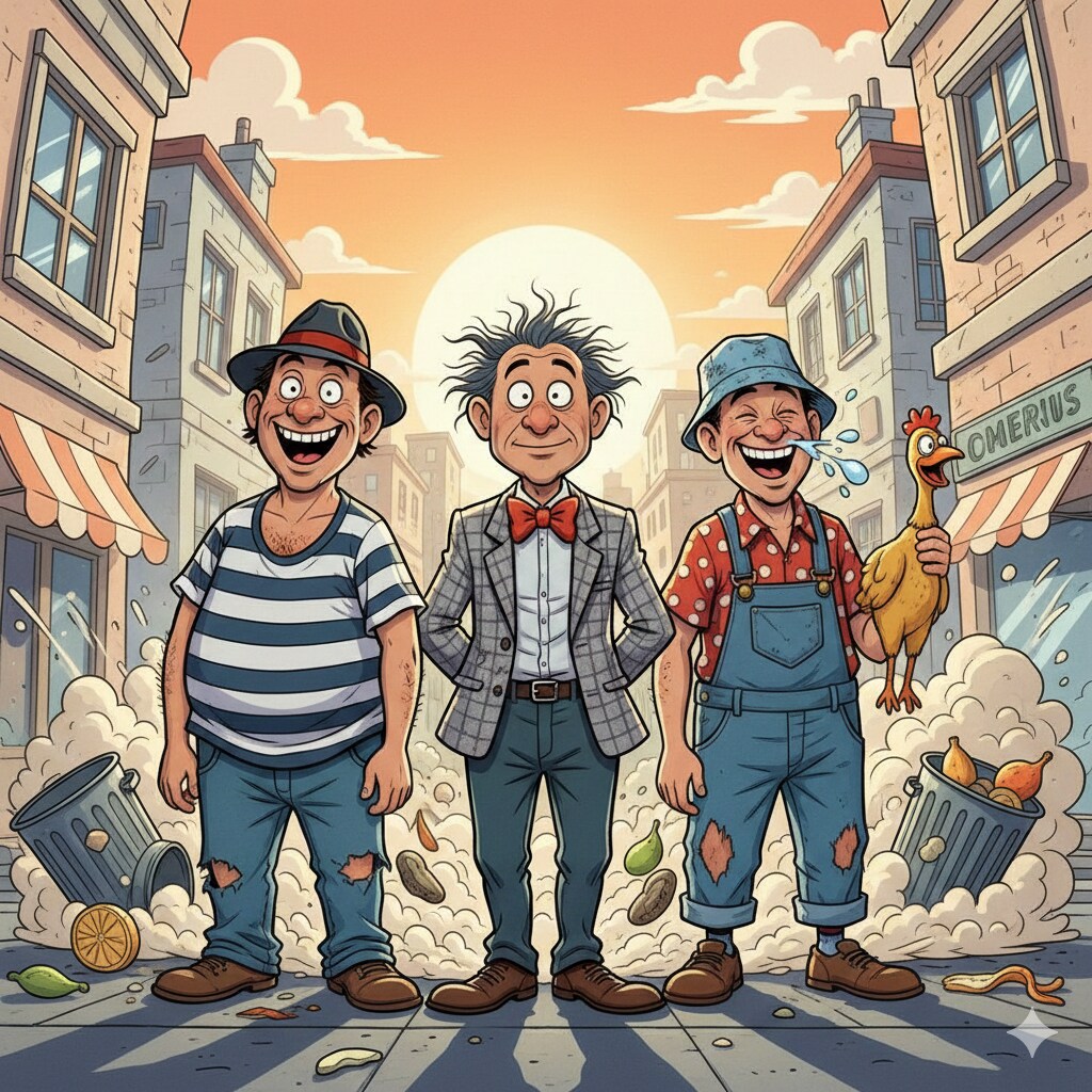 3バカトリオ | の人気AIイラスト・グラビア