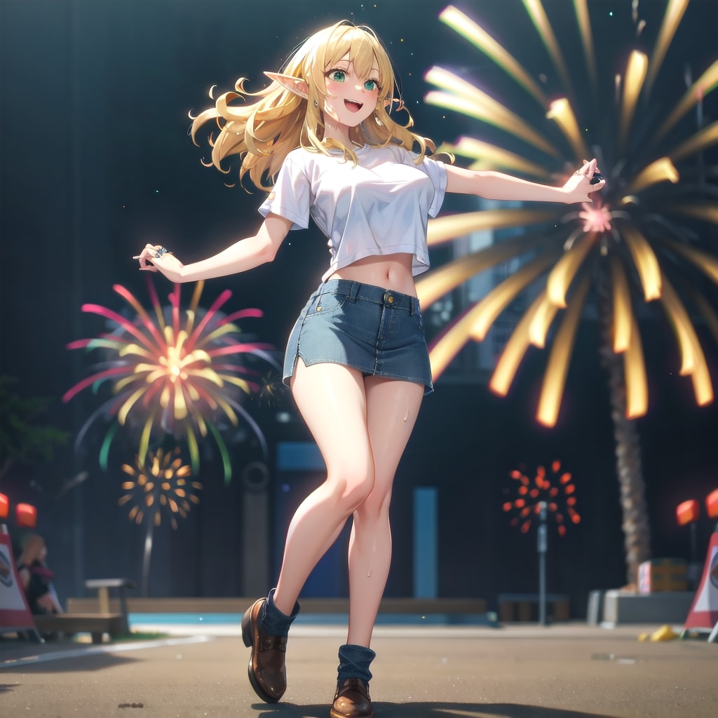 デニムで夏祭り