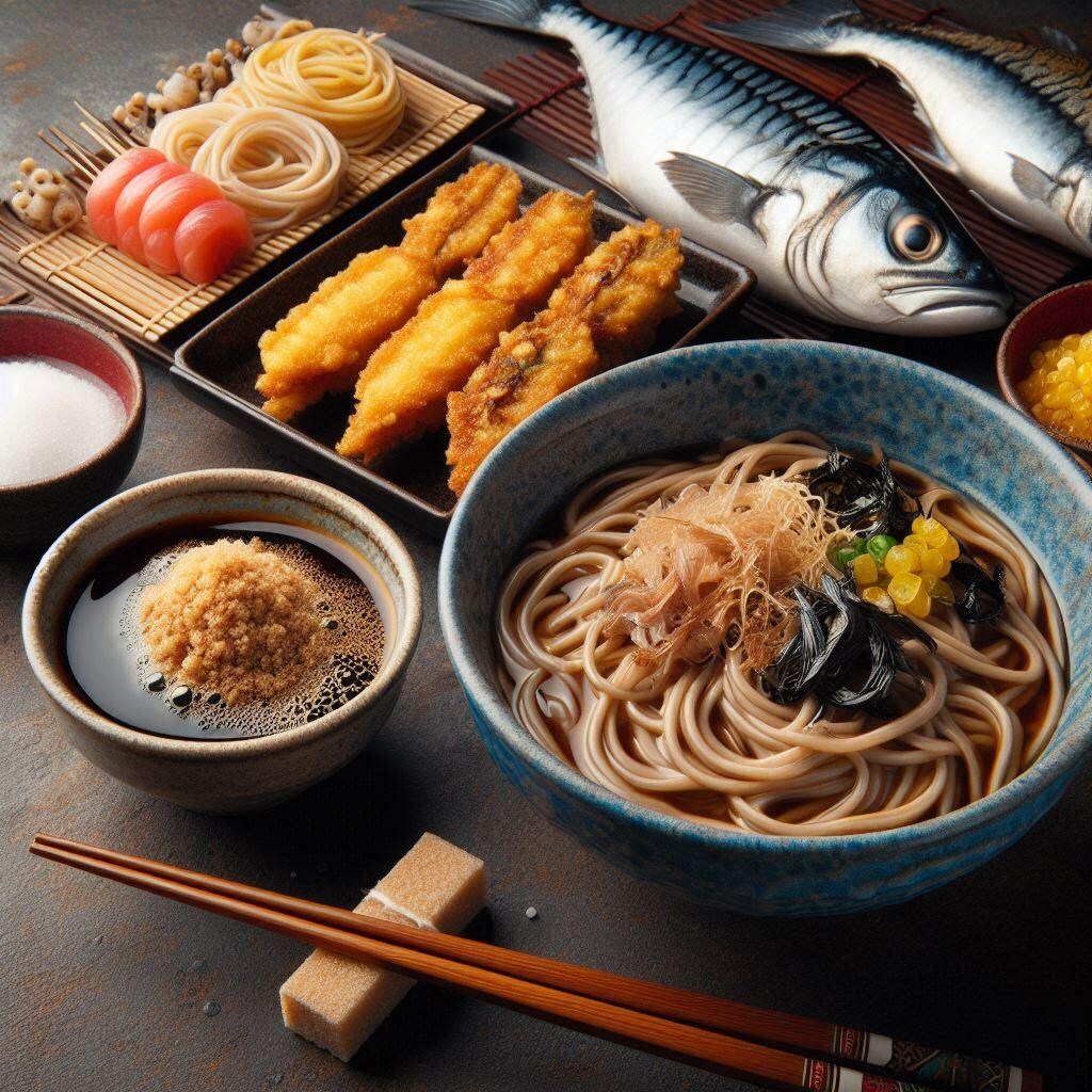 蕎麦と蕎麦つゆ