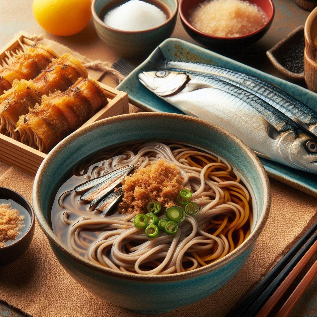 蕎麦と蕎麦つゆ