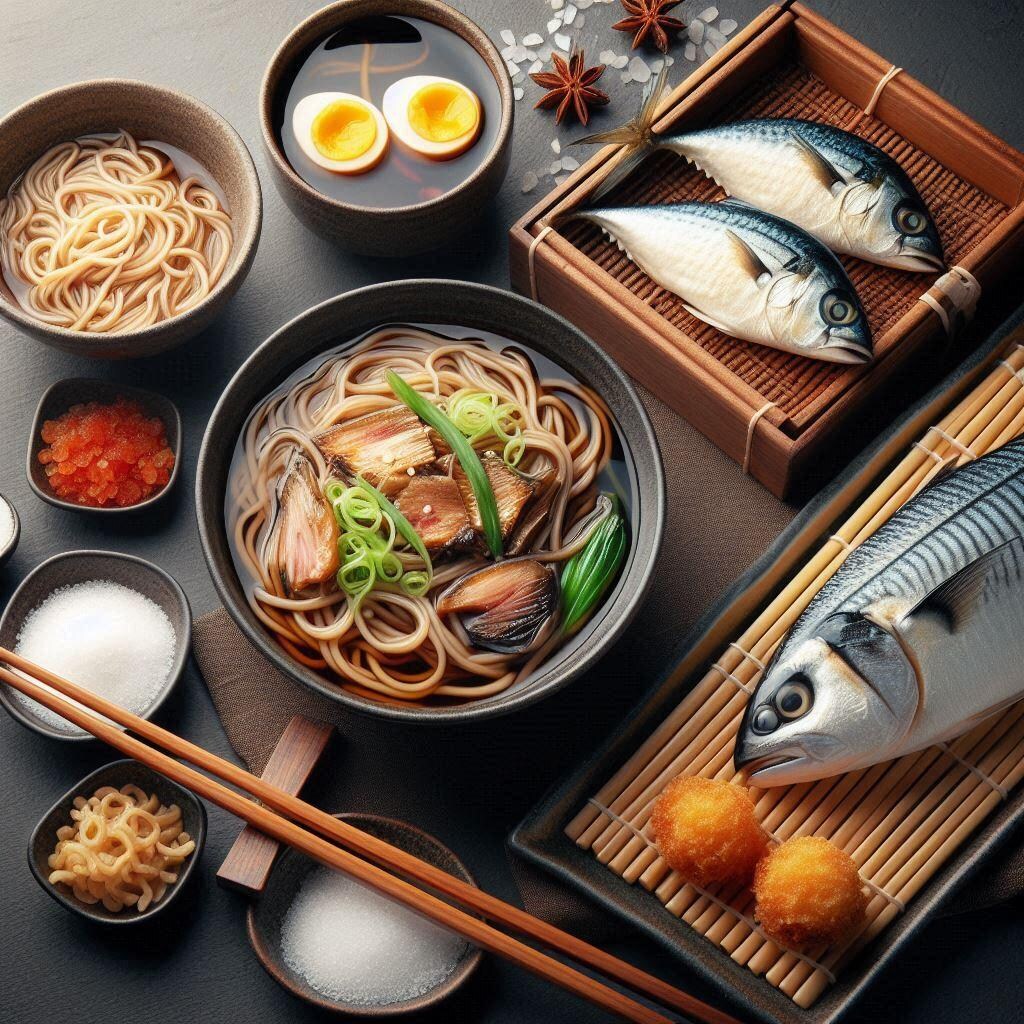 蕎麦と蕎麦つゆ