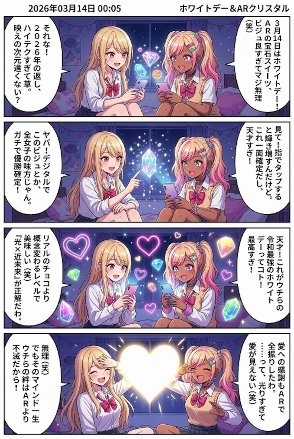 3月14日は「ホワイトデー」