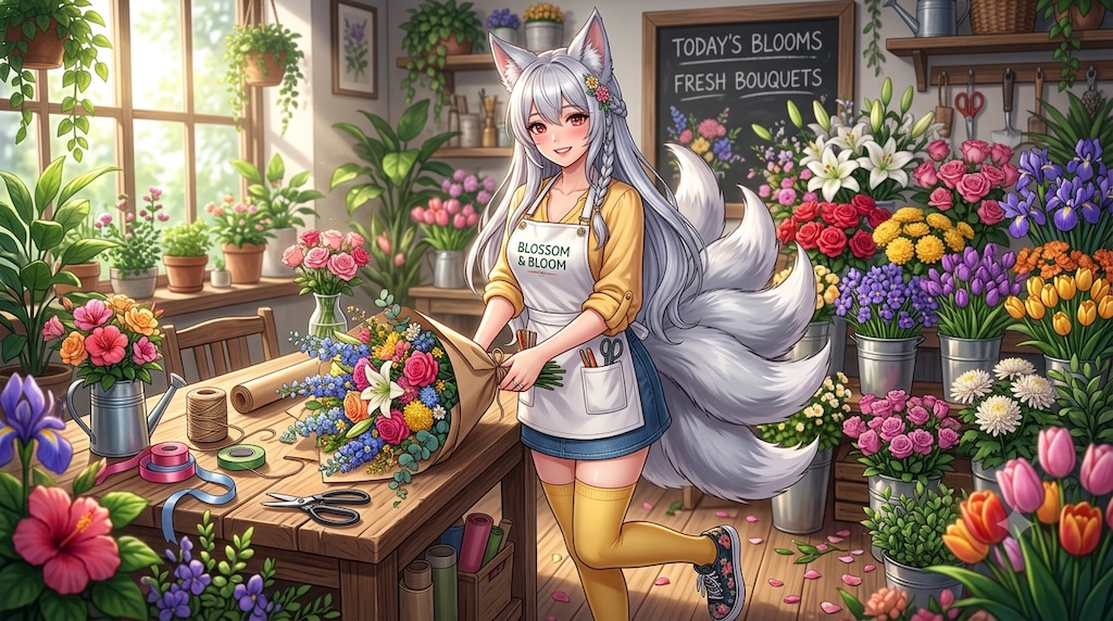 けもみみ花屋にようこそ企画作品です