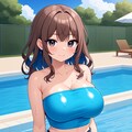 ビキニ＆チューブトップ＋タイトスカート水着08 4枚目