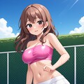 ビキニ＆チューブトップ＋タイトスカート水着08 6枚目