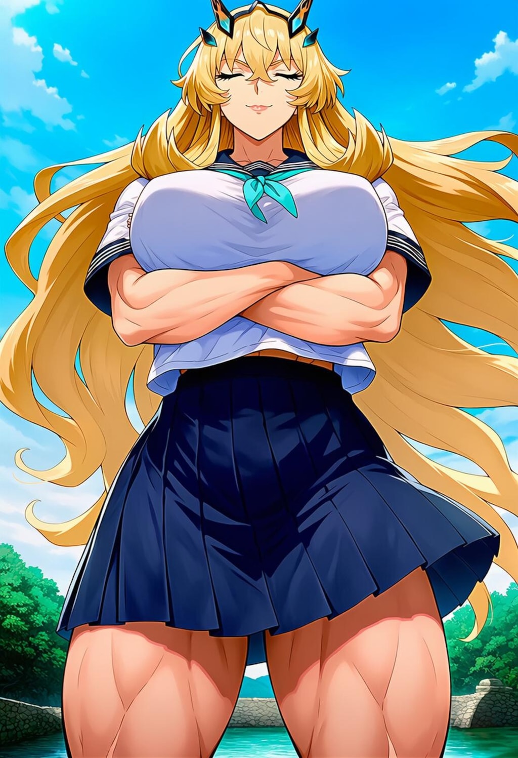 仁王立ちビキニ水着制服各種コスプレ人妻