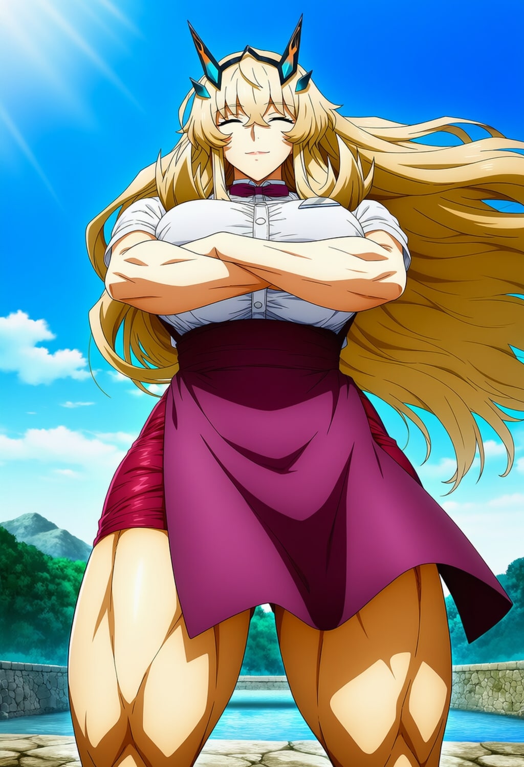 仁王立ちビキニ水着制服各種コスプレ人妻