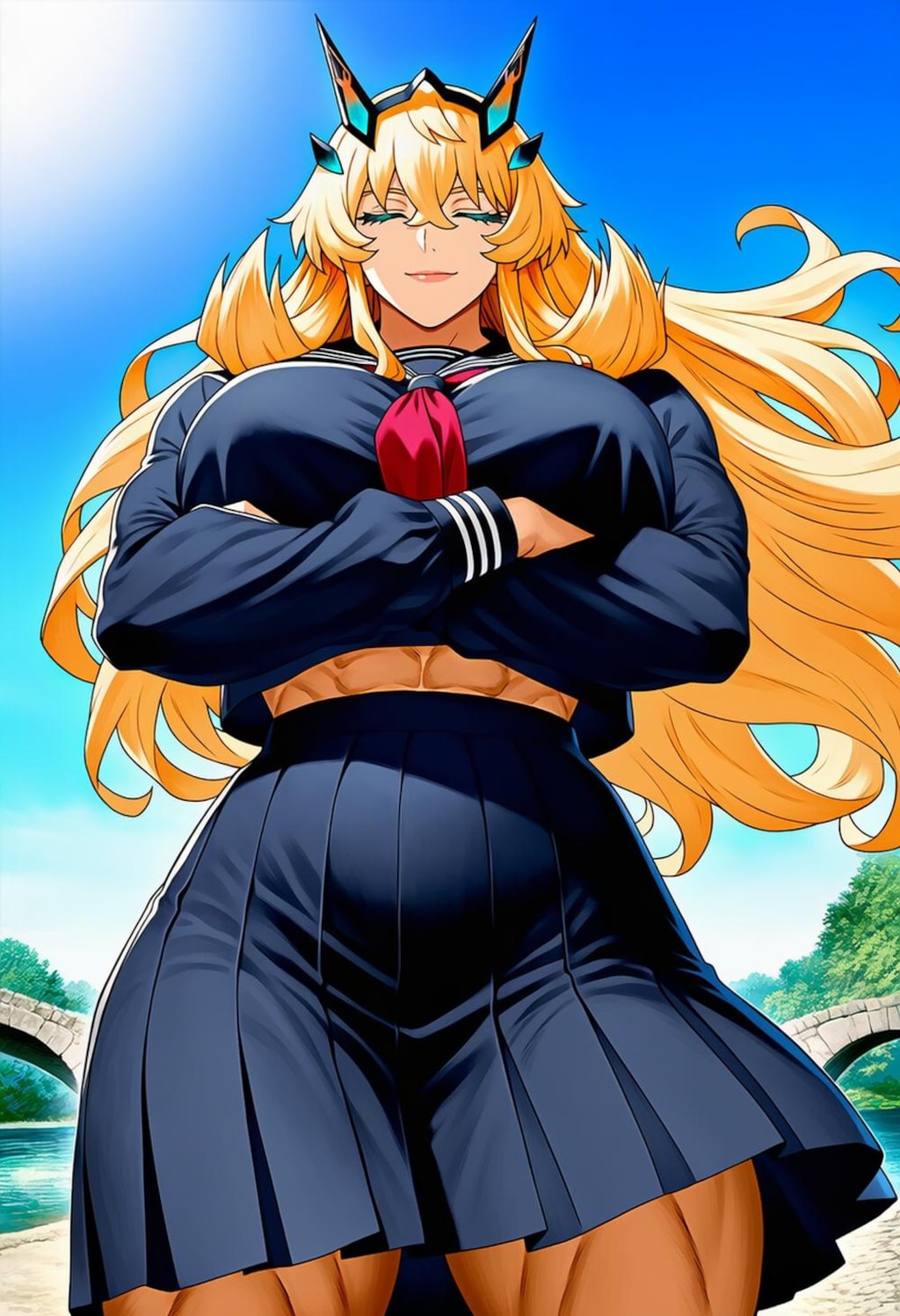 仁王立ちビキニ水着制服各種コスプレ人妻