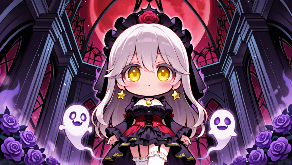 赫い月の日のヒミツのお茶会へ