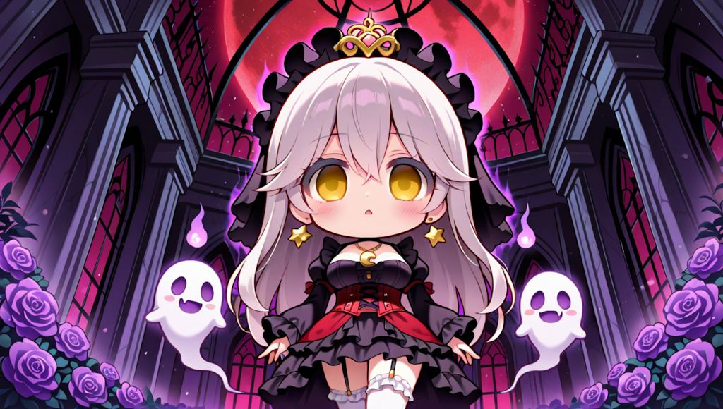 赫い月の日のヒミツのお茶会へ