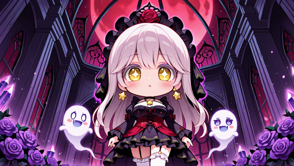 赫い月の日のヒミツのお茶会へ