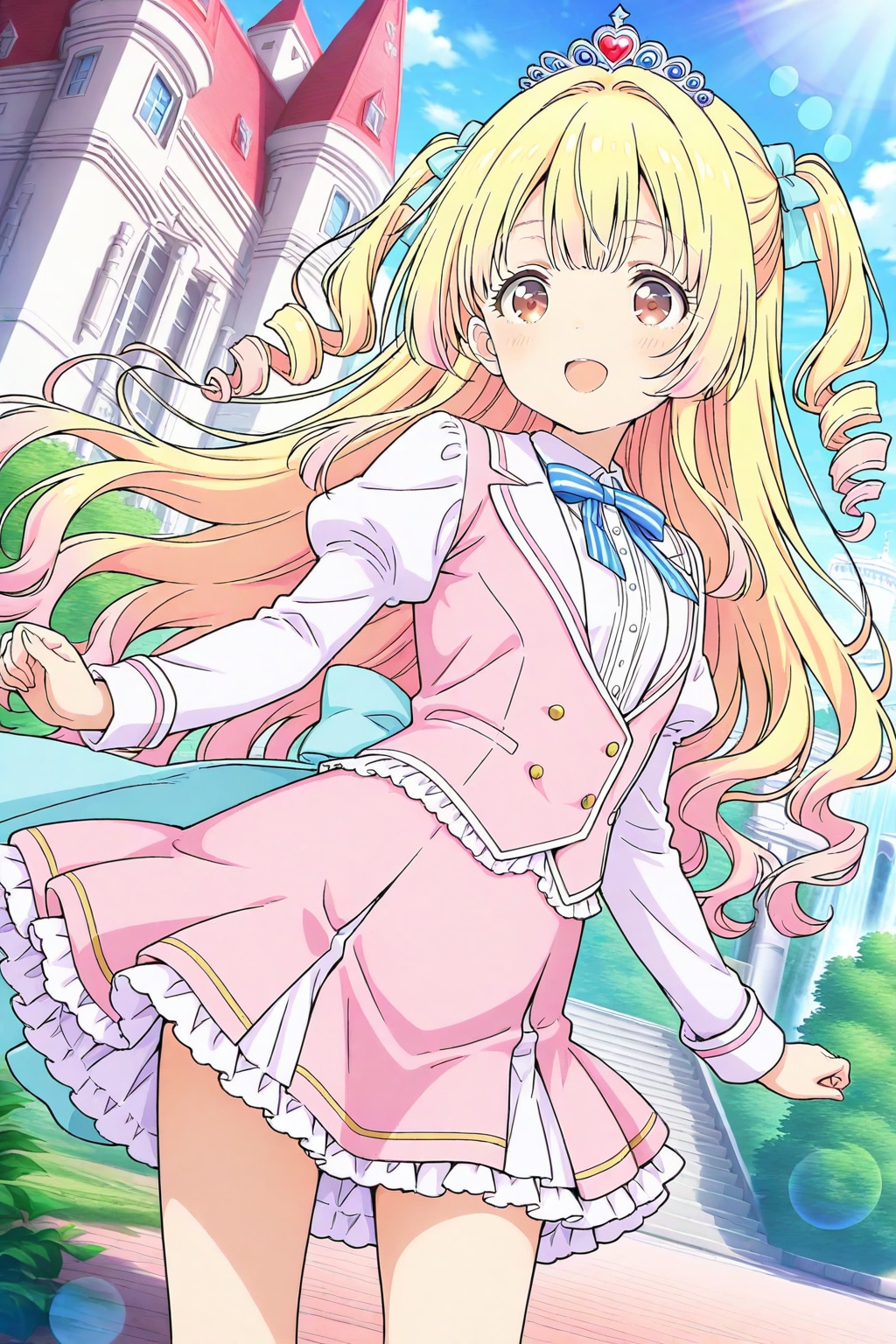 姫ドリルのエイプリルちゃん