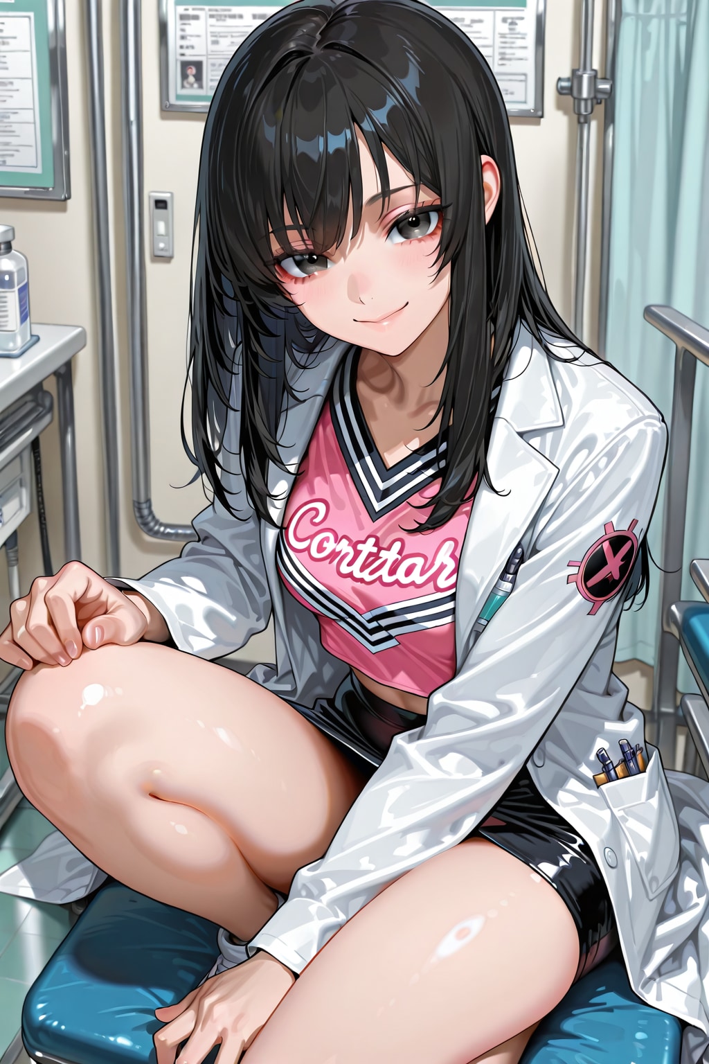 ドクターチアリーダーの診察 | の人気AIイラスト・グラビア