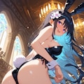 黒うさぎさんのお尻 6枚目