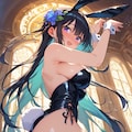 黒うさぎさんのお尻 4枚目