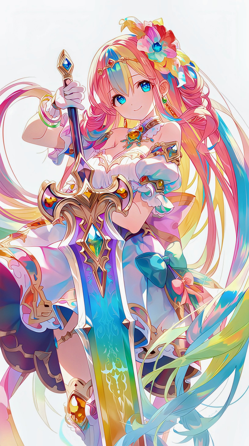 カラフル姫騎士
