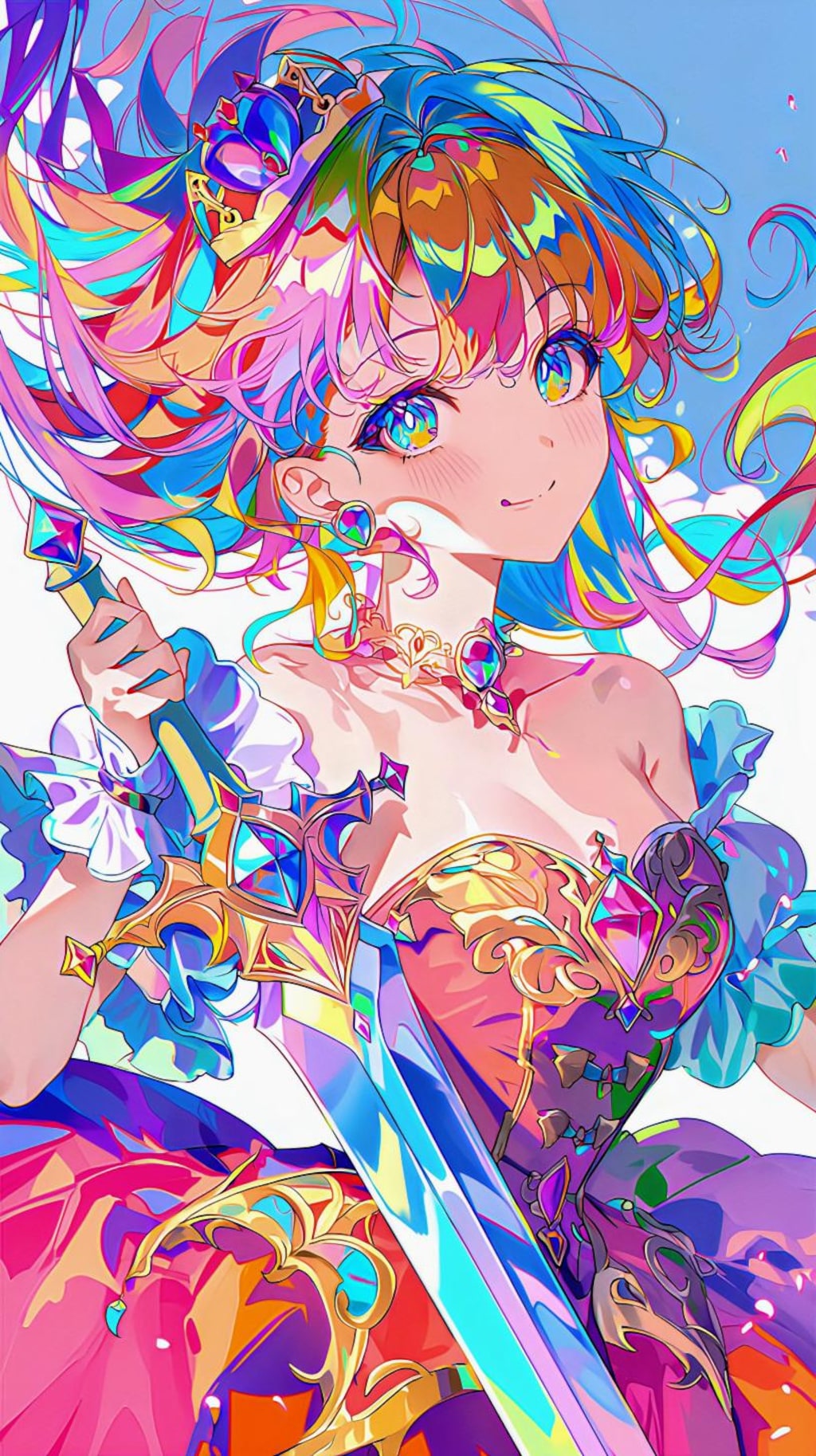 カラフル姫騎士