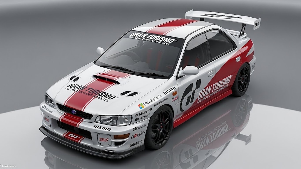 グランツーリスモインプレッサプレゼントカー