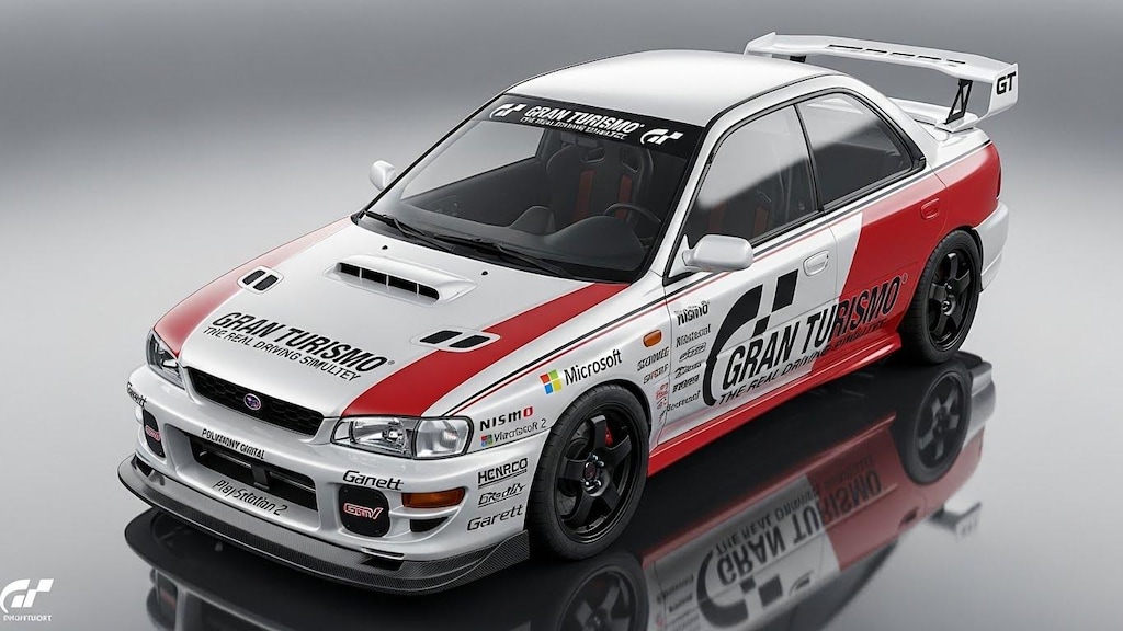 グランツーリスモインプレッサプレゼントカー