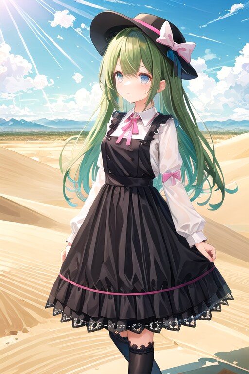 鳥取砂丘に来ました | の人気AIイラスト・グラビア