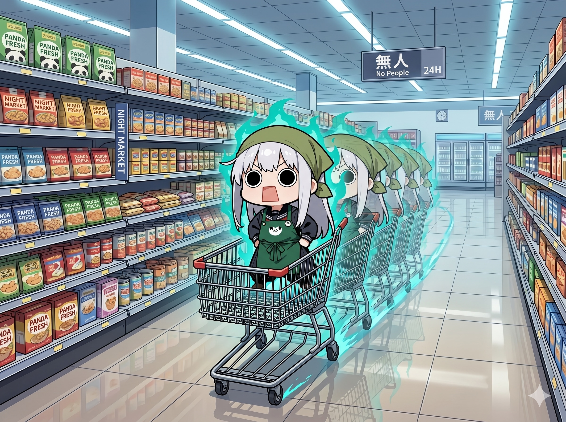 残像業務えらいこっちゃ嬢