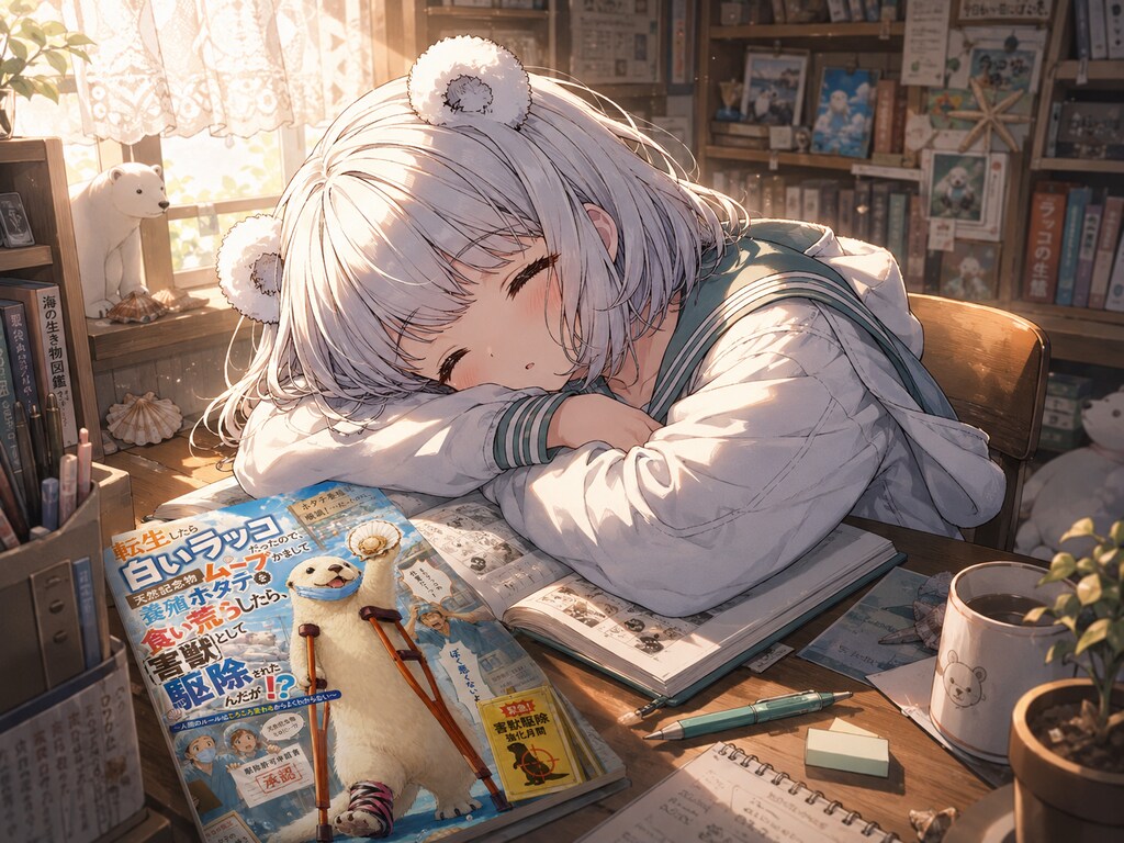 転生したら白いラッコだったので
