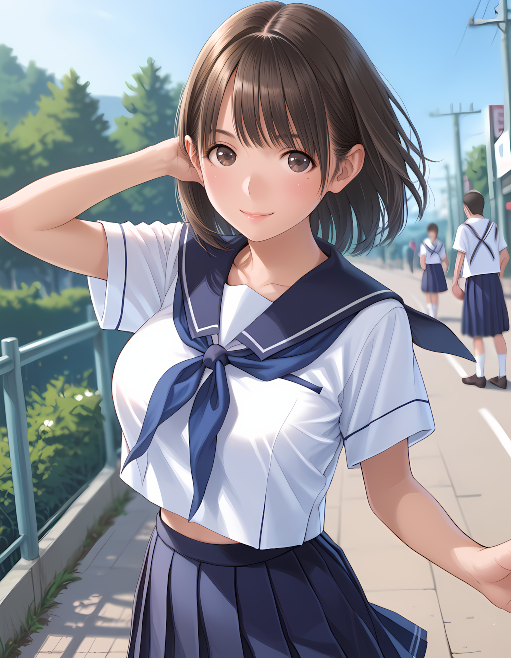 【ラブプラス】姉ヶ崎 寧々:制服色々【軽量版】