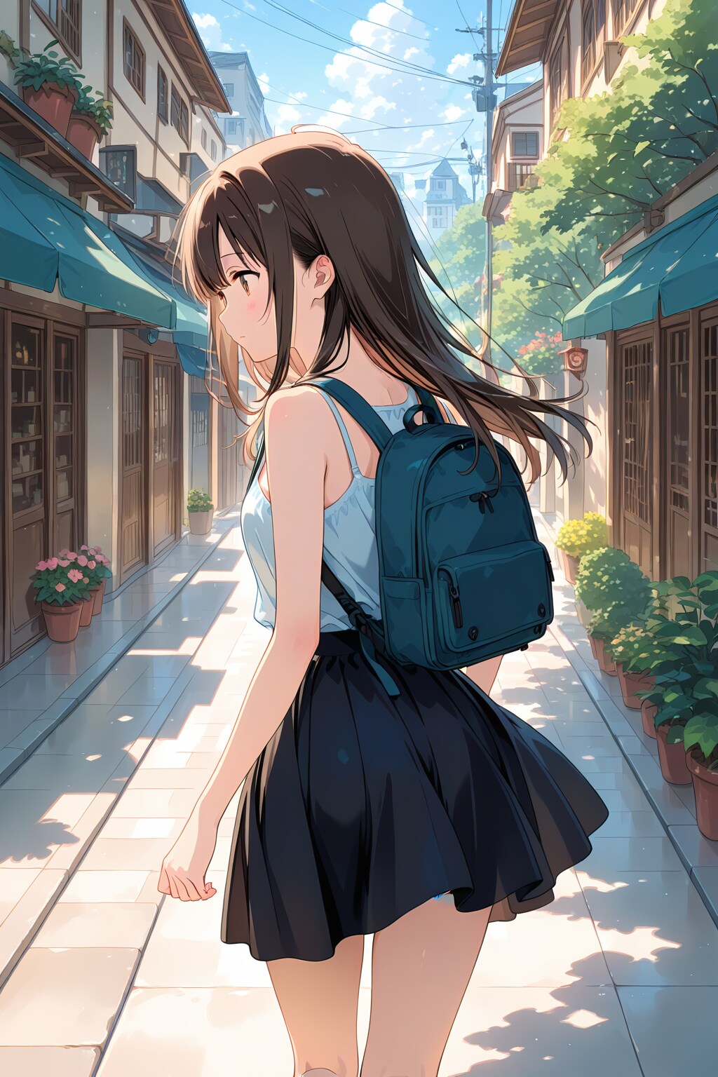 見知らぬ街 | の人気AIイラスト・グラビア