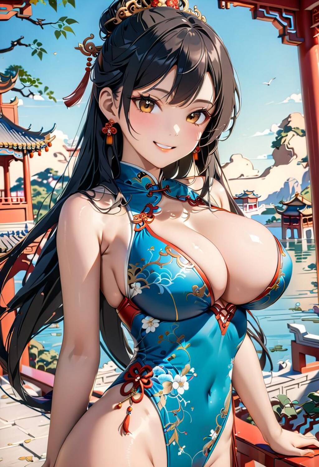 Far East Summer Lady