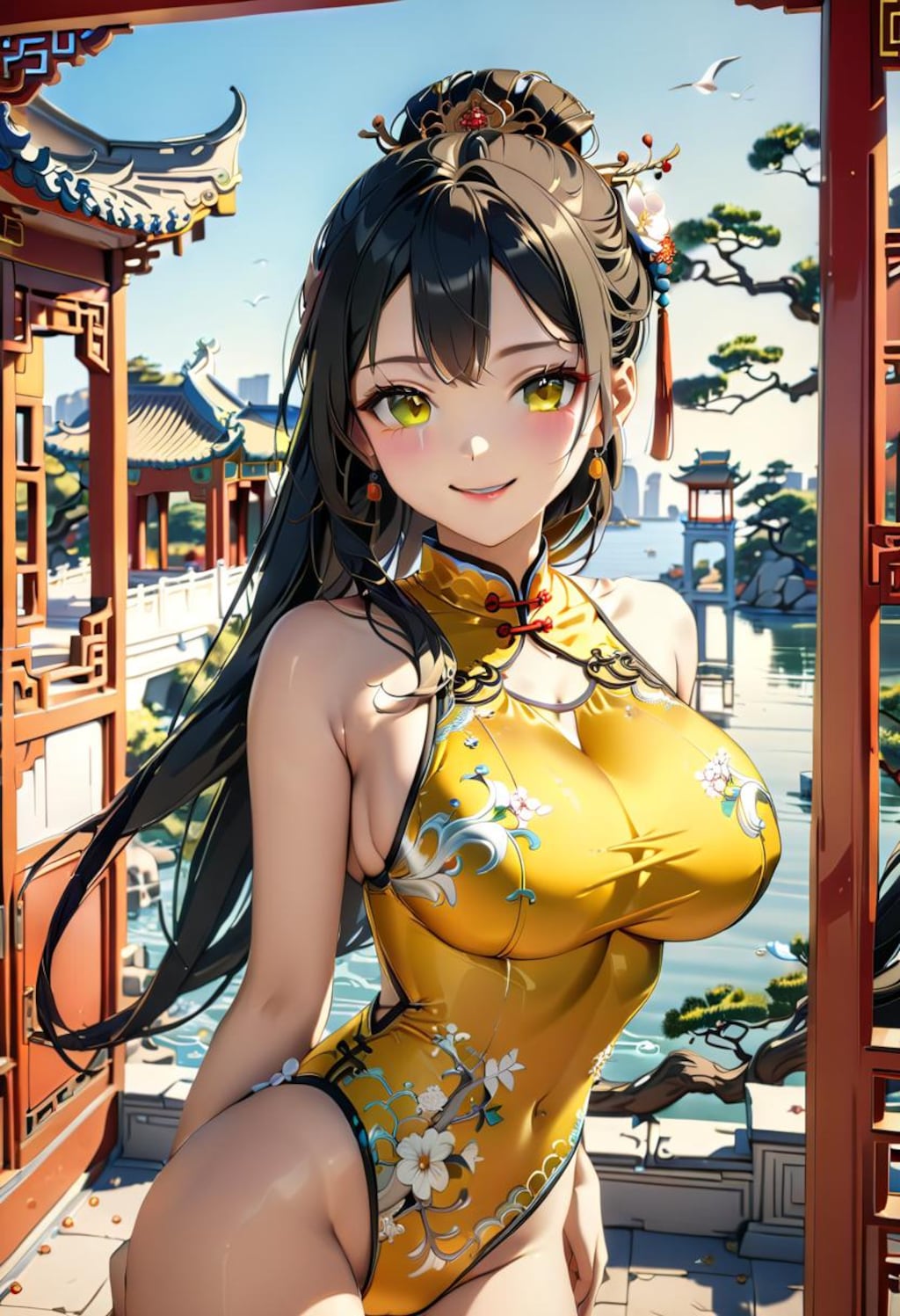 Far East Summer Lady