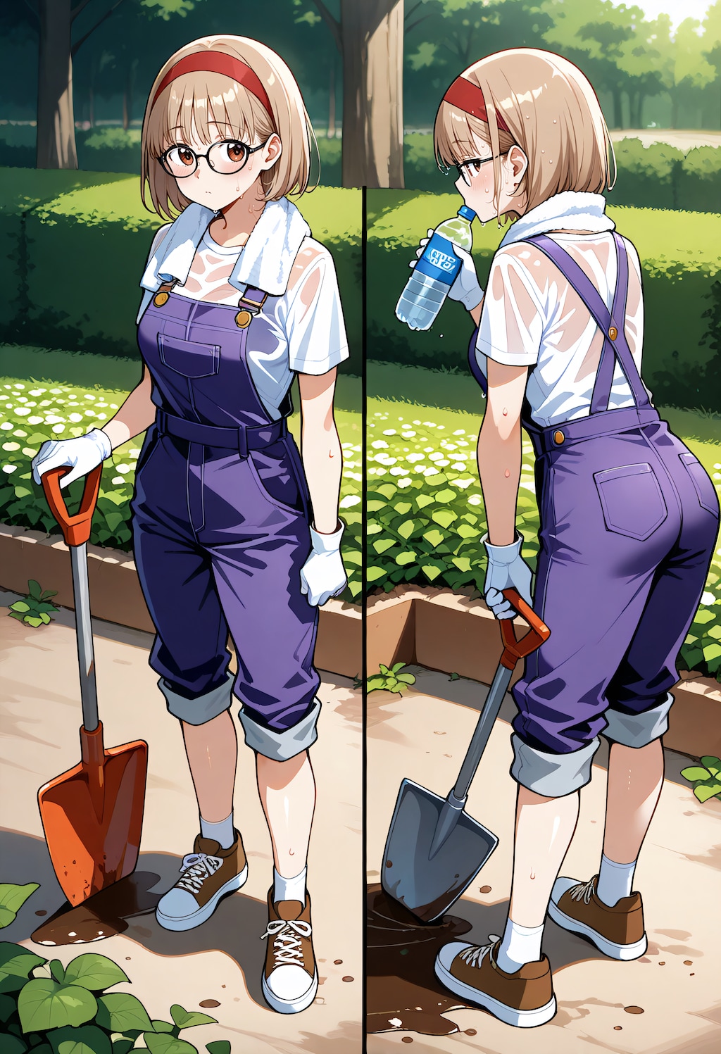 ひと休み、ふぅ