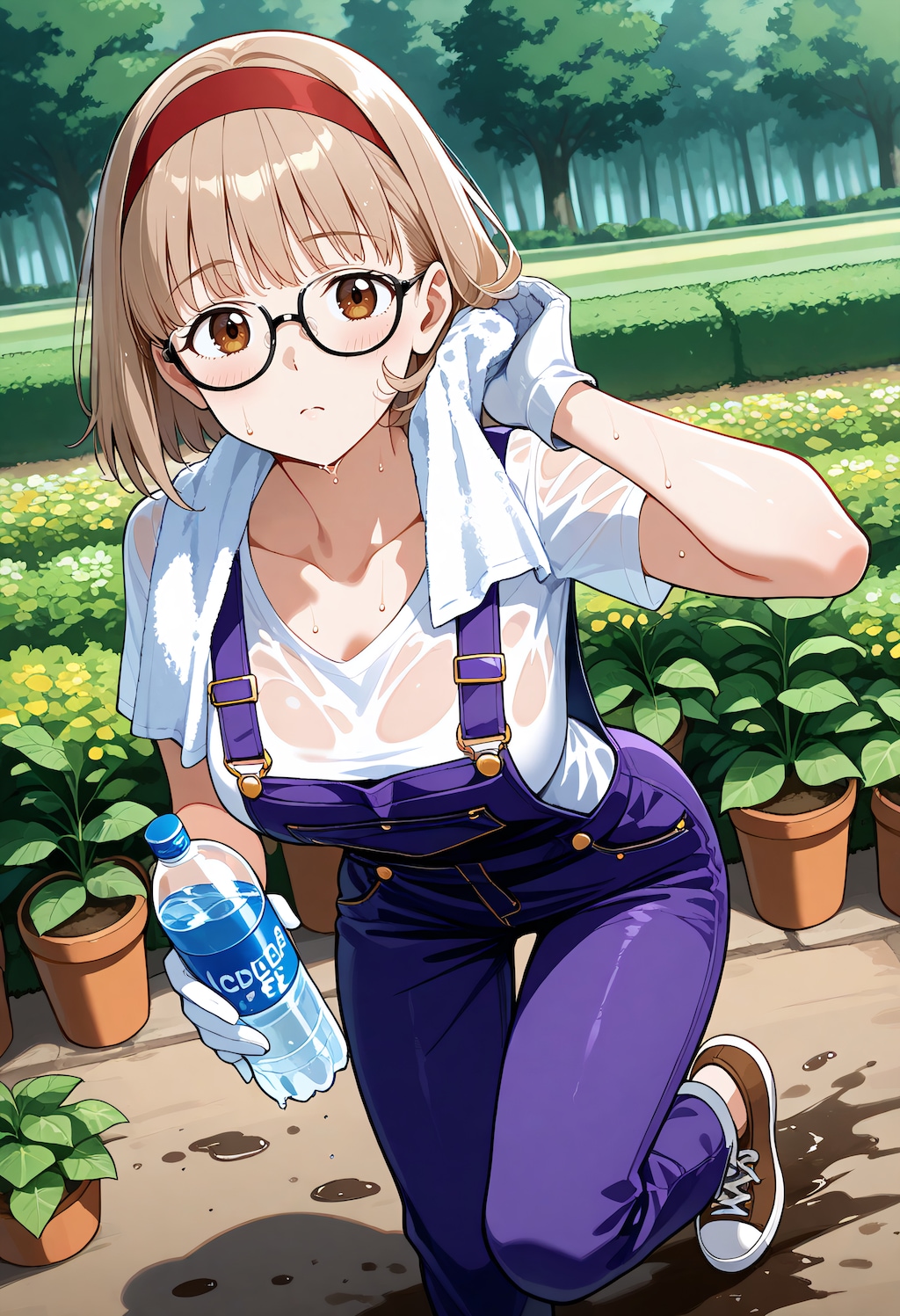 ひと休み、ふぅ