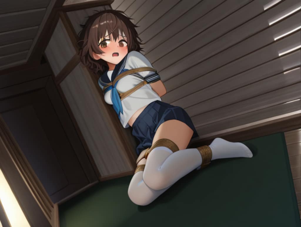 セーラー服緊縛監禁