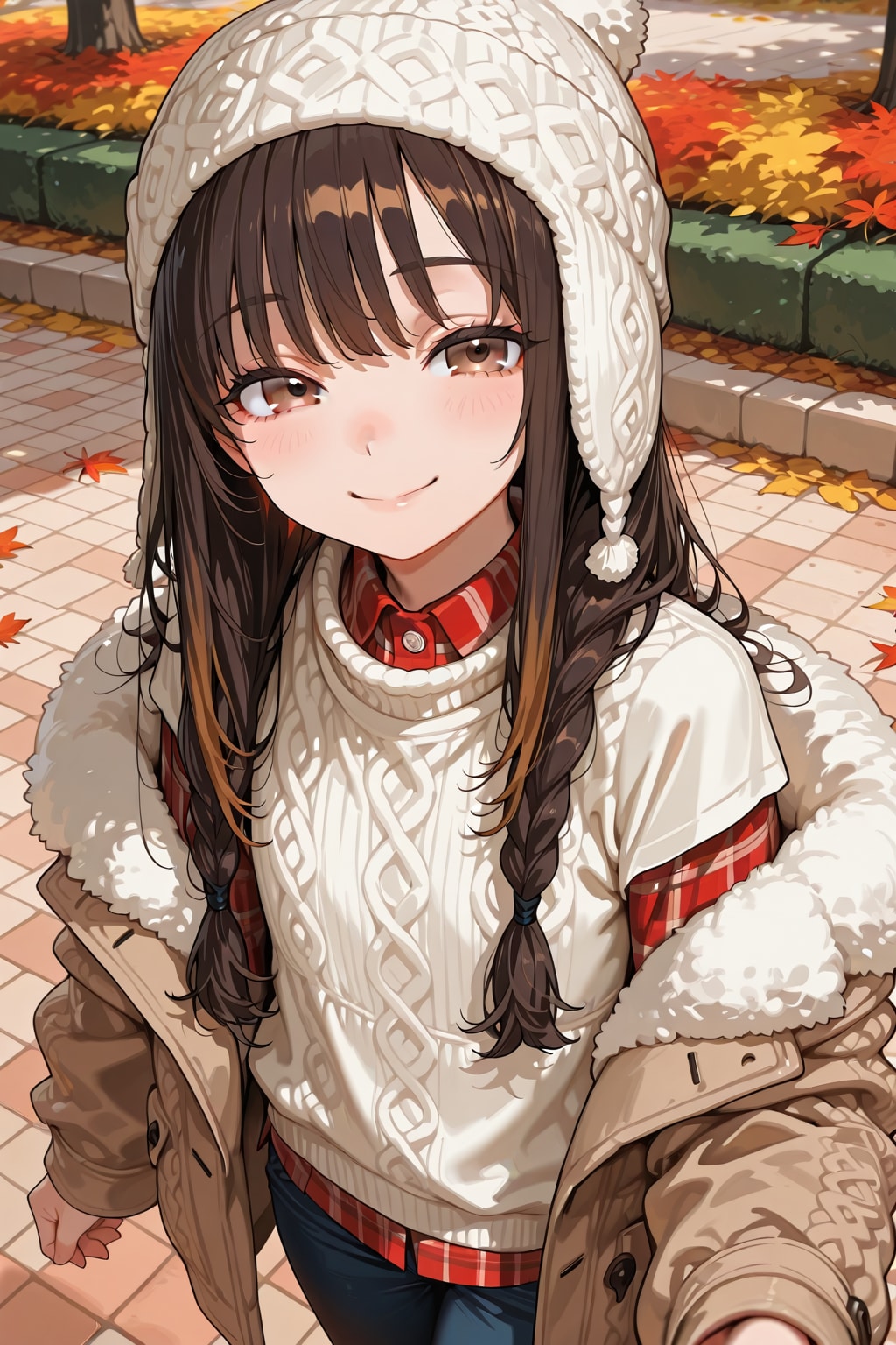 からかう視線 | の人気AIイラスト・グラビア