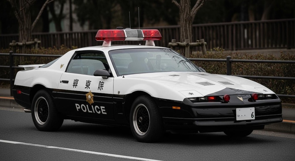 ポンティアックファイヤーバードトランザムパトロールカー