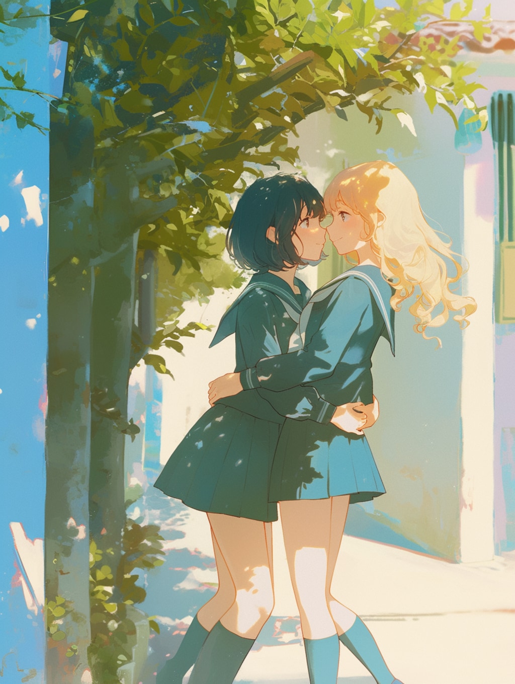 キスしたい二人のJK126