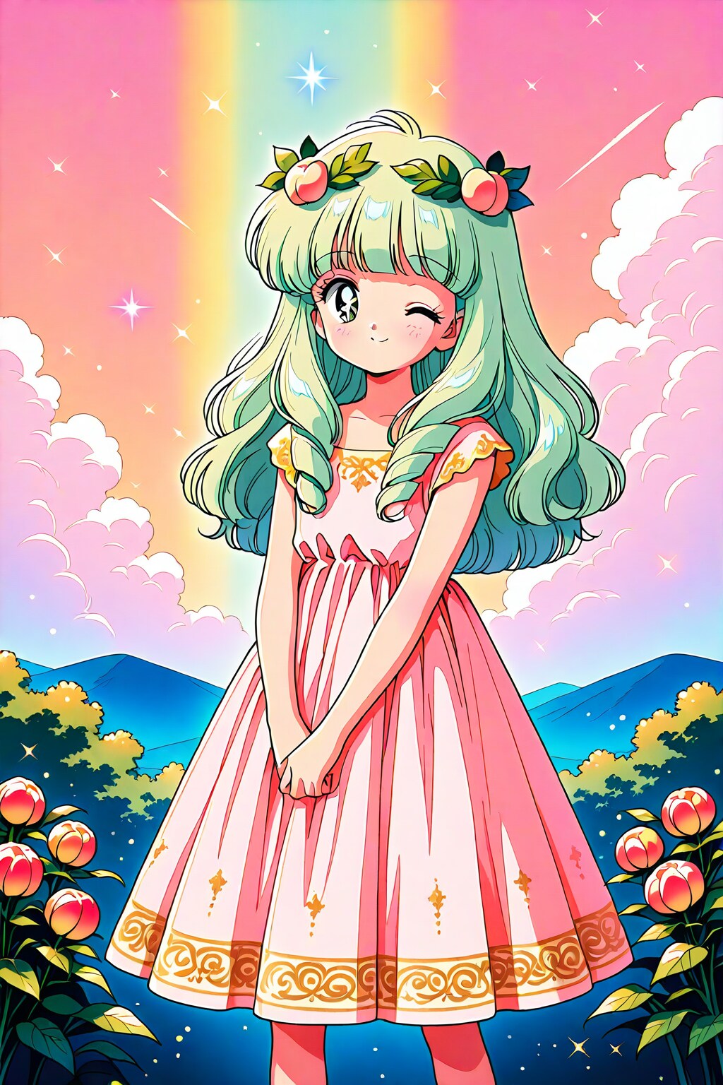 (没)一丁前の女神なの