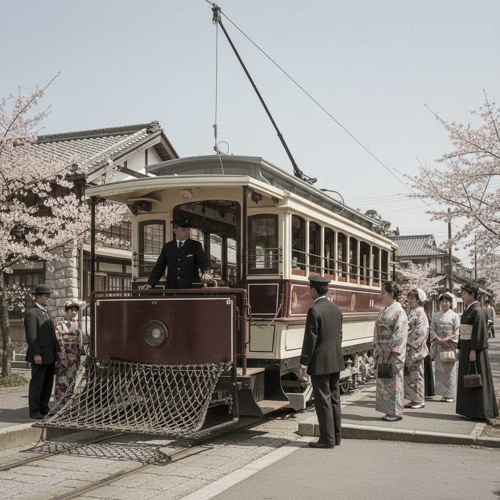 明治のちんちん電車