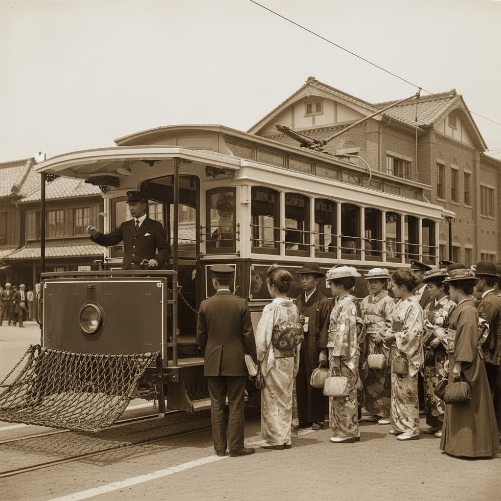 明治のちんちん電車 | の人気AIイラスト・グラビア