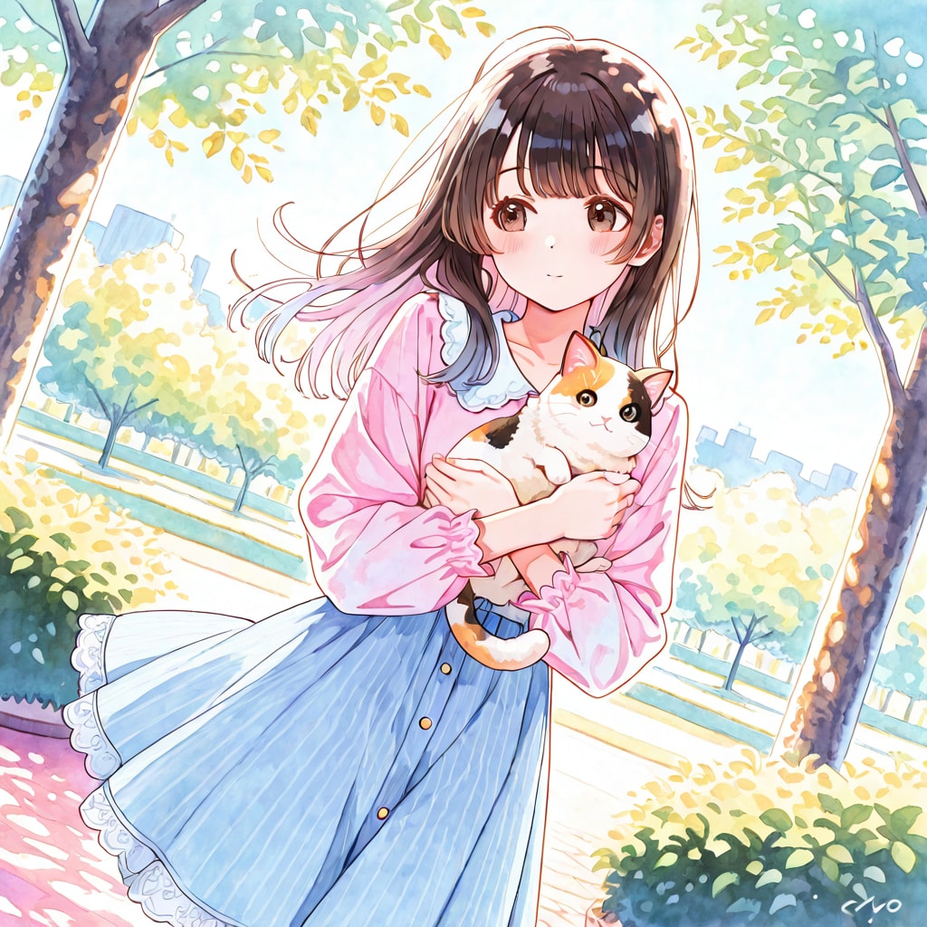 花咲く春の公園（32）BONSAI | の人気AIイラスト・グラビア
