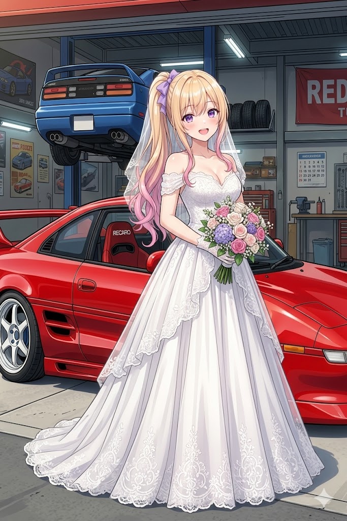 わたし❗MR2と結婚しました🩷