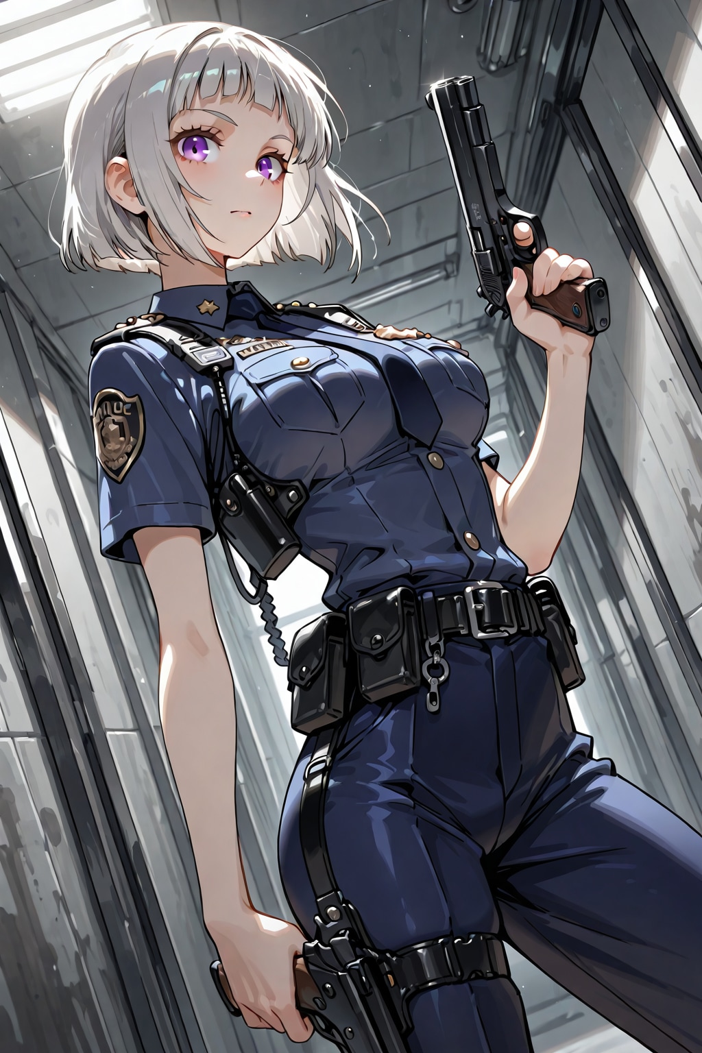 (1259)銀髪ちゃんゾンビハザード