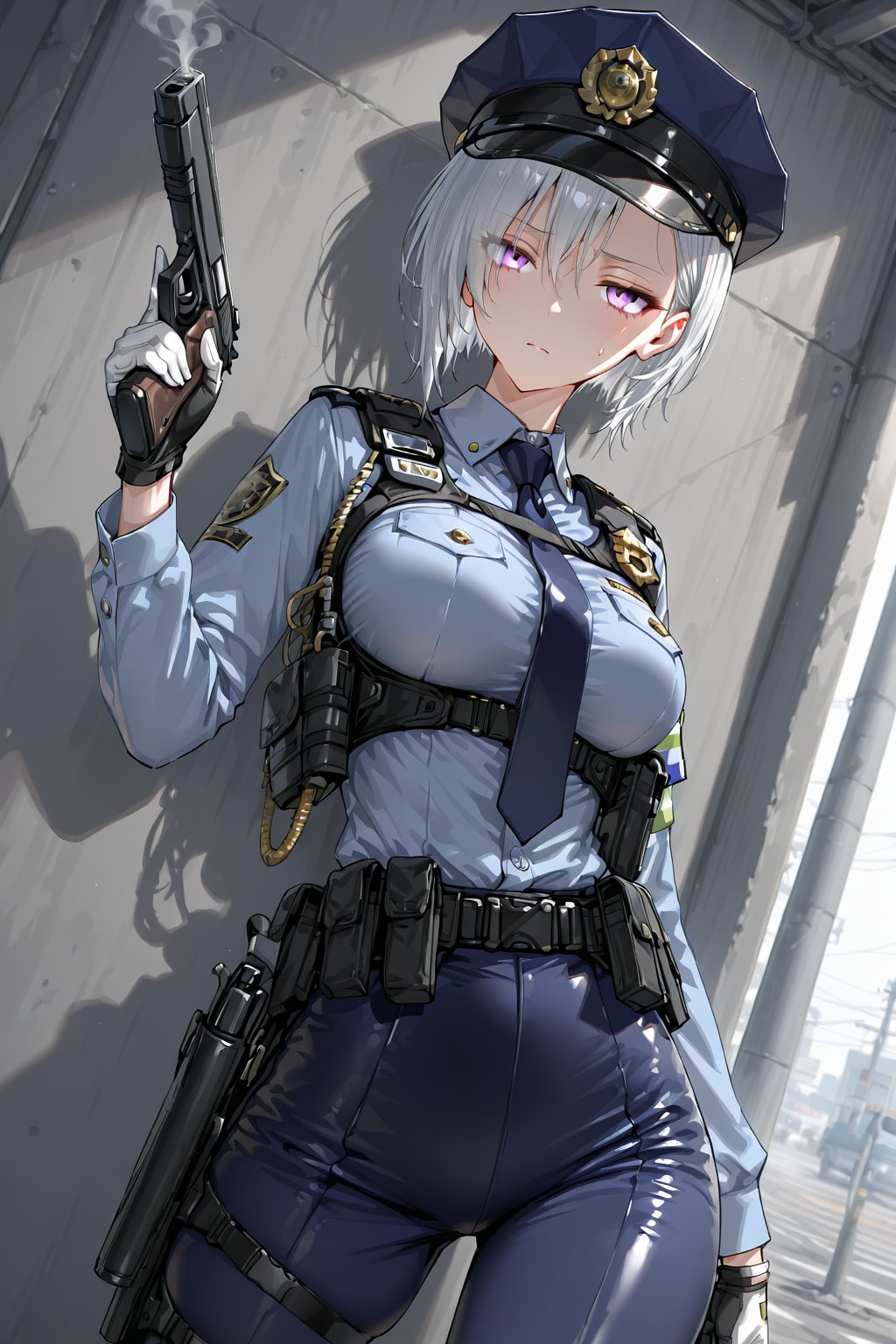 (1259)銀髪ちゃんゾンビハザード