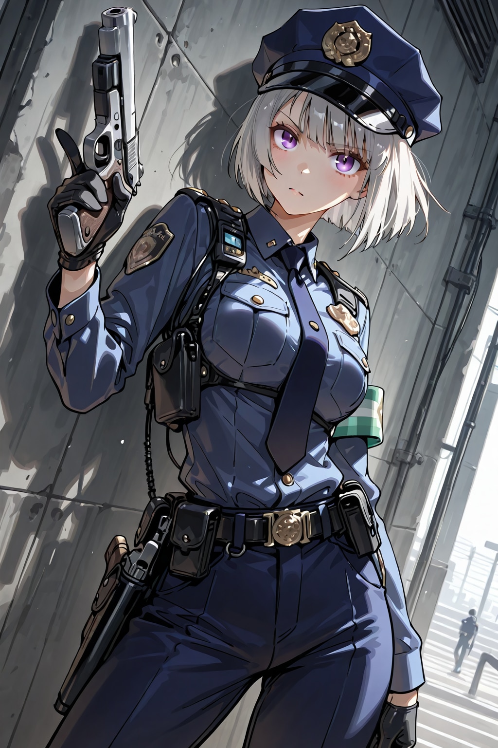 (1259)銀髪ちゃんゾンビハザード