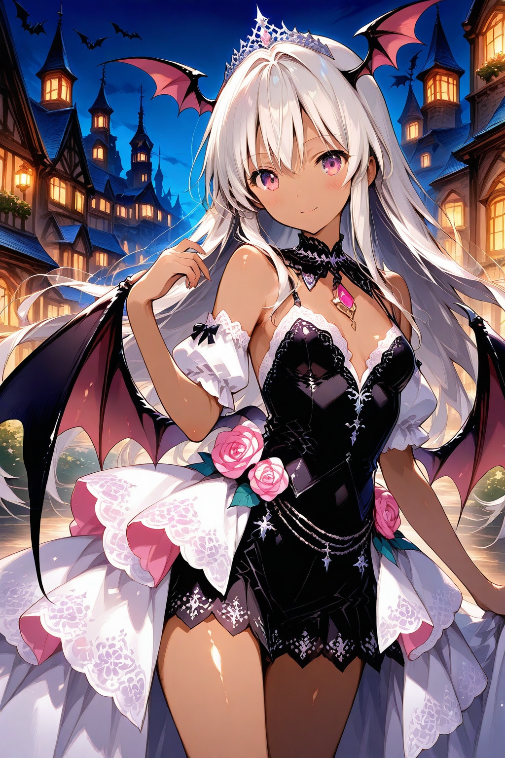 銀髪悪魔の花嫁ちゃん